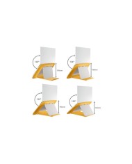 SOPORTE LEITZ SOBREMESA PARA NOTEBOOK ERGONOMICO 13-17 YELLOW