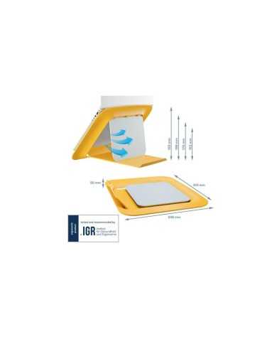 SOPORTE LEITZ SOBREMESA PARA NOTEBOOK ERGONOMICO 13-17 YELLOW