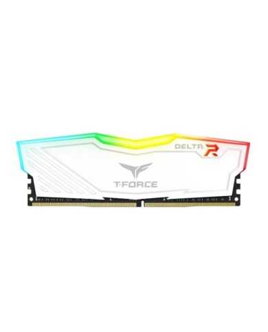 MEMORIA RAM 16GB (2X8GB) TEAMGROUP DELTA DDR4 3600MHZ RGB WHITE MEMORIA RAM 16GB (2X8GB) TEAMGROUP DELTA DDR4 3600MHZ RGB WHITE