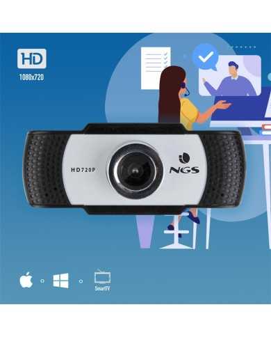 WEBCAM NGS XPRESS CAM 720P HD USB WHITE/BLACK WEBCAM NGS XPRESS CAM 720P HD USB WHITE/BLACK