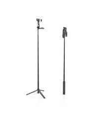 TRIPODE/PALO SELFIE AISENS + MANDO BLUETOOTH 3 IN 1 BLACK