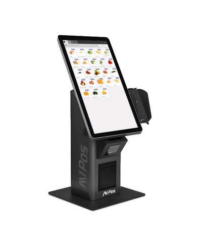 KIOSKO AUTOSERVICIO AVPOS SOBREMESA 24 I3 10TH/8GB/256GB/WIFI/PRINTER/2D KIOSKO AUTOSERVICIO AVPOS SOBREMESA 24 I3 10TH/8GB/256GB/WIFI/PRINTER/2D