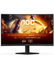 MONITOR GAMING AOC 27 CURVO 280HZ HDMI DISPLAYPORT BLACK