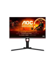 MONITOR GAMING AOC 27 180HZ 2K QHD ERGONOMICO HDMI DISPLAYPORT BLACK