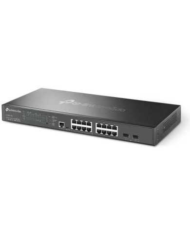 SWITCH TP-LINK OMADA L2+ 16 PUERTOS 2.5G + 2 SFP+ 10G 8 POE+
