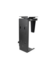 SOPORTE DE ESCRITORIO/PARED TOOQ PARA CPU 10KG BLACK