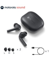 AURICULARES MOTOROLA MOTO BUDS 065 IN EAR ANC BLUETOOTH 5.3 BLACK
