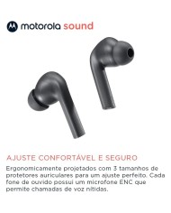 AURICULARES MOTOROLA MOTO BUDS 065 IN EAR ANC BLUETOOTH 5.3 BLACK
