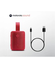 ALTAVOZ MOTOROLA ROKR 300 WIRELESS BLUETOOTH 5.3 IP67 RED