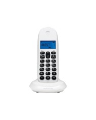 TELEFONO MOTOROLA C1001 CALL BLOCKING DECT WIRELESS WHITE