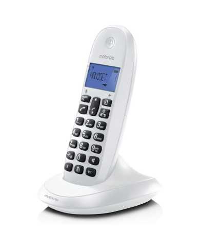 TELEFONO MOTOROLA C1001 CB+ DECT  WIRELESS WHITE