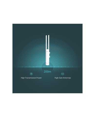 ACCESS POINT TP-LINK OMADA EAP110 WIFI N300 EXTERIOR POE