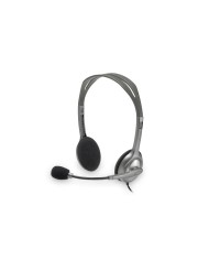 AURICULARES + MICROFONO LOGITECH H110 BLACK