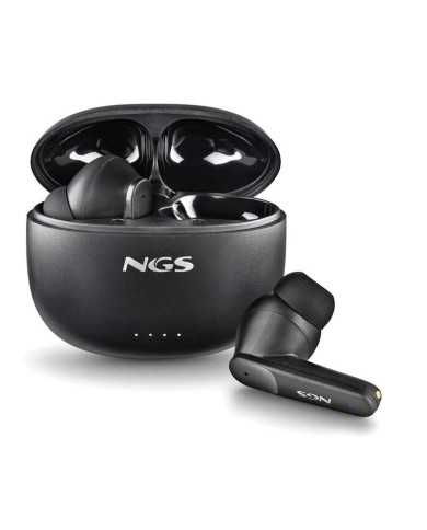 AURICULARES NGS HUSH IN EAR ANC/ENC BLUETOOTH BLACK