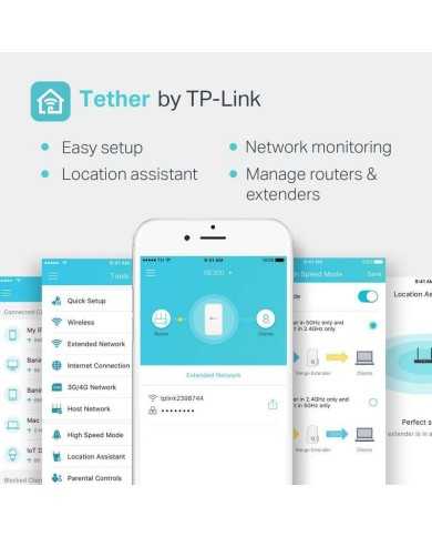 WIRELESS REPEATER TP-LINK RE300 AC1200
