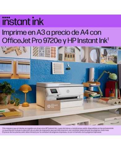 IMPRESORA HP MULTIFUNCION OFFICEJET PRO 9720E COLOR WIFI DUPLEX A3 WHITE
