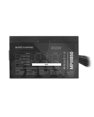 FUENTE DE ALIMENTACION MARS GAMING MPIII 850W ATX FUENTE DE ALIMENTACION MARS GAMING MPIII 850W ATX