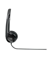AURICULARES + MICROFONO LOGITECH H390 BLACK