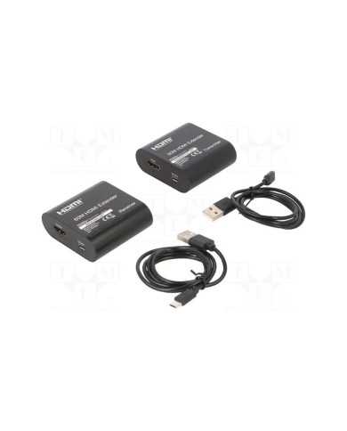 EXTENSOR GEMBIRD HDMI RJ45 CAT6 60M 1080P