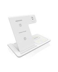 BASE CARGADOR AISENS SMARTPHONE/APPLE WATCH/AURICULARES WIRELESS WHITE BASE CARGADOR AISENS SMARTPHONE/APPLE WATCH/AURICULARES WIRELESS WHITE