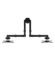 SOPORTE DE MESA TV/MONITOR TOOQ DB1232TN-B 13-32 2 BRAZOS BLACK
