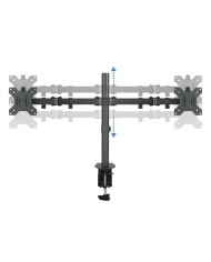 SOPORTE DE MESA TV/MONITOR TOOQ DB1232TN-B 13-32 2 BRAZOS BLACK