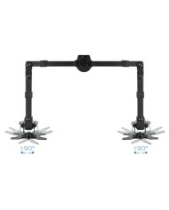 SOPORTE DE MESA TV/MONITOR TOOQ DB1232TN-B 13-32 2 BRAZOS BLACK