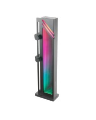 SOPORTE MARS GAMING PARA TARJETA DE VIDEO MAGNETICO RGB BLACK