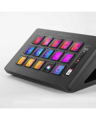 STREAM DECK MARS GAMING 15 TECLAS PERSONALIZABLES PANTALLA LCD BLACK STREAM DECK MARS GAMING 15 TECLAS PERSONALIZABLES PANTALLA LCD BLACK