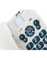 TELEFONO FIJO SPC ORIGINAL 3602 WHITE