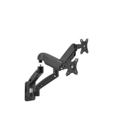 SOPORTE PARED MONITOR AISENS 2 BRAZOS 17-32 9KG BLACK SOPORTE PARED MONITOR AISENS 2 BRAZOS 17-32 9KG BLACK