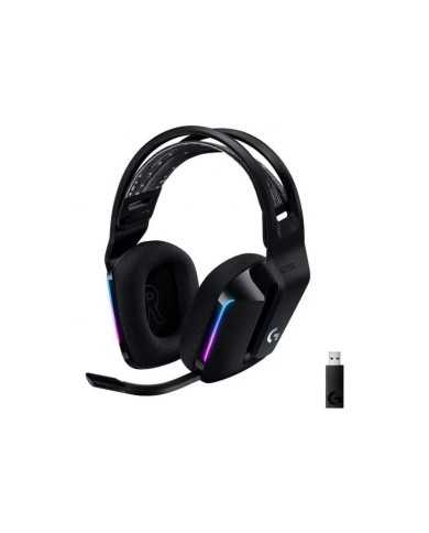 AURICULARES + MICROFONO LOGITECH GAMING G733 RGB WIRELESS BLACK AURICULARES + MICROFONO LOGITECH GAMING G733 RGB WIRELESS BLACK