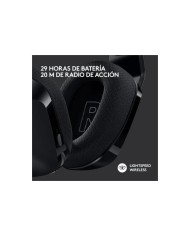AURICULARES + MICROFONO LOGITECH GAMING G733 RGB WIRELESS BLACK