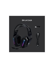 AURICULARES + MICROFONO LOGITECH GAMING G733 RGB WIRELESS BLACK