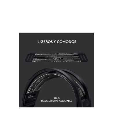 AURICULARES + MICROFONO LOGITECH GAMING G733 RGB WIRELESS BLACK AURICULARES + MICROFONO LOGITECH GAMING G733 RGB WIRELESS BLACK
