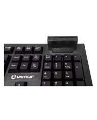 TECLADO + LECTOR UNYKA KB918 LECTOR INTELIGENTE TIPO PC/SC 2.0 DNIE SANITAR