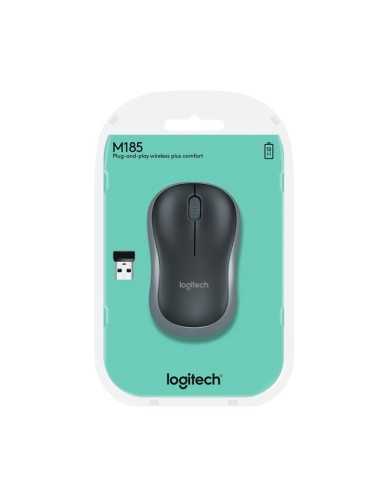 RATON LOGITECH M185 WIRELESS GREY RATON LOGITECH M185 WIRELESS GREY