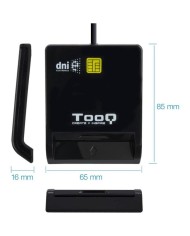 LECTOR DE TARJETAS DNIE TOOQ TQR-211 DNI USB-C BLACK