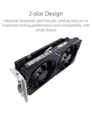 TARJETA DE VIDEO ASUS DUAL NVIDIA RTX3050 8GB V2 OC GDRR6 PCIE TARJETA DE VIDEO ASUS DUAL NVIDIA RTX3050 8GB V2 OC GDRR6 PCIE