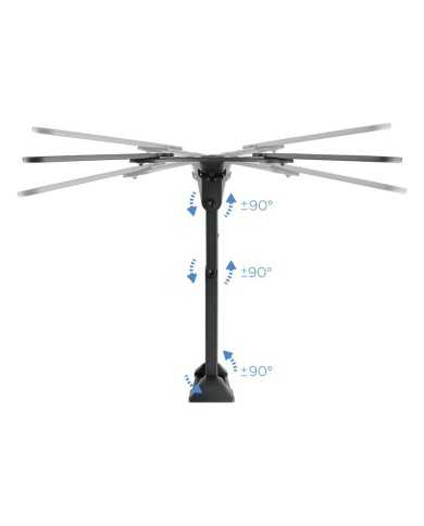 SOPORTE TV MONITOR TOOQ 23-55 30KG INCLINABLE/GIRATORIO SOPORTE TV MONITOR TOOQ 23-55 30KG INCLINABLE/GIRATORIO