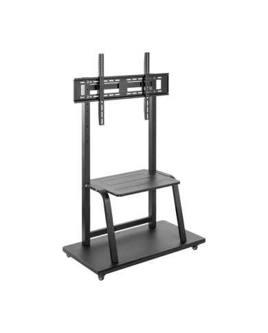 SOPORTE TV MONITOR AISENS SUELO CON RUEDAS 37-100 150KG BLACK/SILVER SOPORTE TV MONITOR AISENS SUELO CON RUEDAS 37-100 150KG BLACK/SILVER
