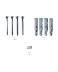 SOPORTE TV MONITOR TOOQ 23-55 30KG INCLINABLE/GIRATORIO