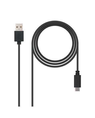 CABLE USB 3A TIPO USB-CM-AM NEGRO 2M NANOCABLE CABLE USB 3A TIPO USB-CM-AM NEGRO 2M NANOCABLE