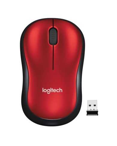 RATON LOGITECH M185 WIRELESS RED RATON LOGITECH M185 WIRELESS RED