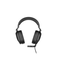 AURICULARES + MICROFONO CORSAIR HS65 USB GAMING HEADSET RGB 7.1 BLACK
