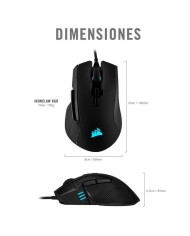 RATON GAMING CORSAIR IRONCLAW USB RGB BLACK