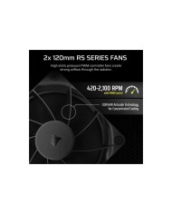 REFRIGERACION LIQUIDA CPU CORSAIR NAUTILUS 360MM BLACK