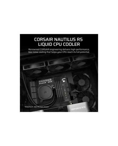 REFRIGERACION LIQUIDA CPU CORSAIR NAUTILUS 360MM BLACK REFRIGERACION LIQUIDA CPU CORSAIR NAUTILUS 360MM BLACK