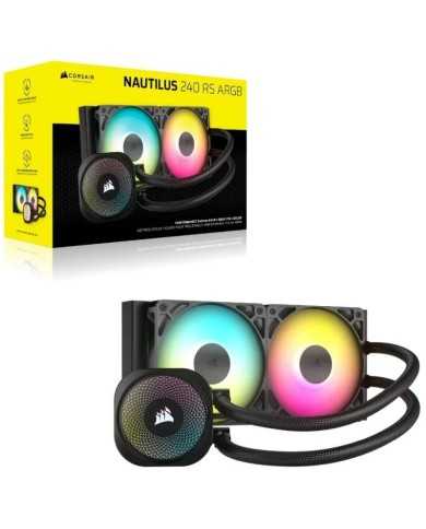 REFRIGERACION LIQUIDA CPU CORSAIR NAUTILUS 240MM ARGB BLACK REFRIGERACION LIQUIDA CPU CORSAIR NAUTILUS 240MM ARGB BLACK