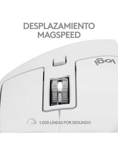 RATON LOGITECH MX MASTER 3S WIRELESS 8000DPI 7 BOTONES WHITE RATON LOGITECH MX MASTER 3S WIRELESS 8000DPI 7 BOTONES WHITE